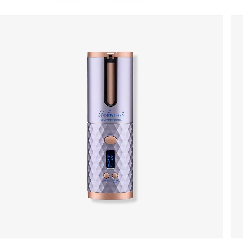 Unbound Rechargeable Cordless Auto-Curler Curling Iron
